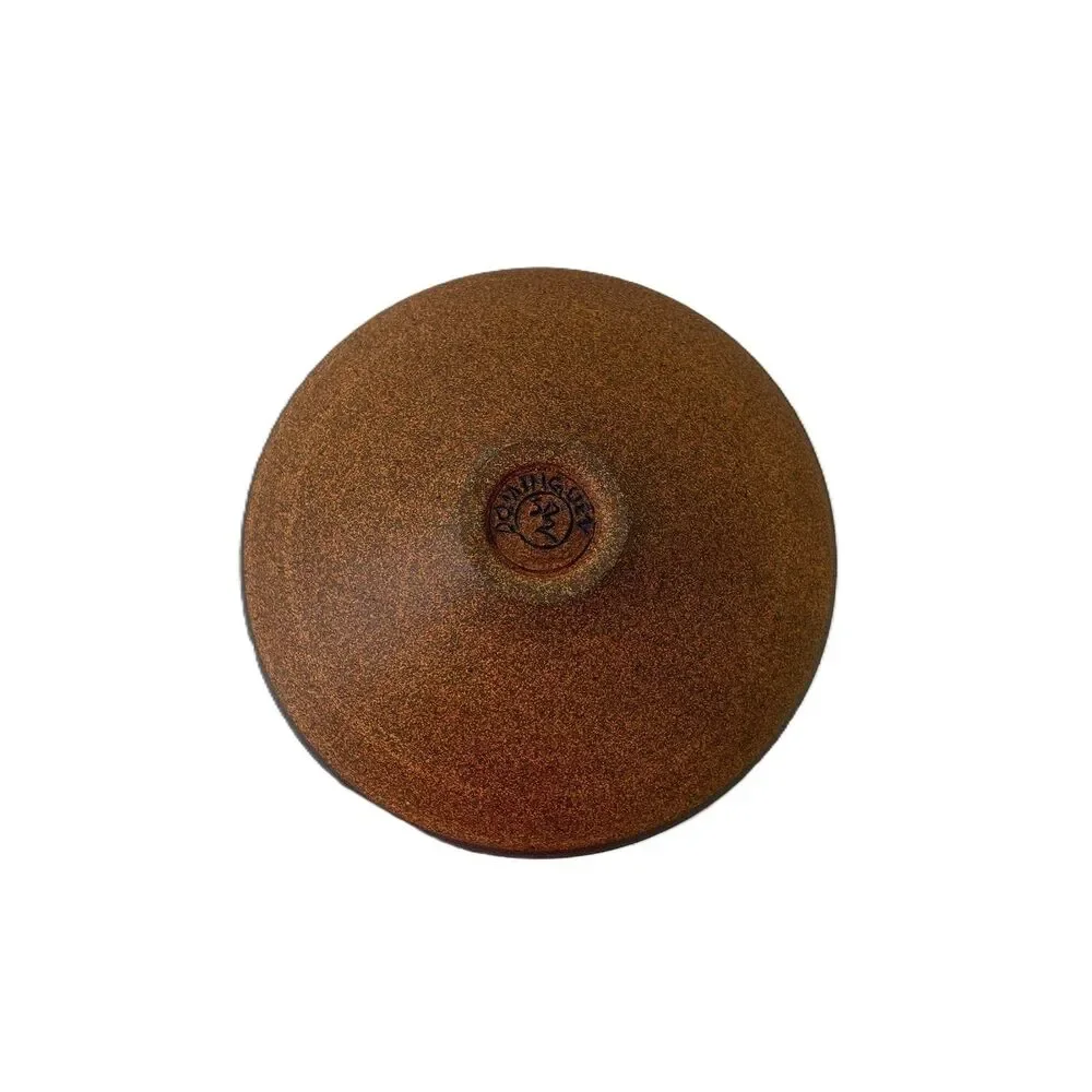 Vintage Steve Dominguez Vase Mid Century Geometric Design Brown Stoneware Vessel